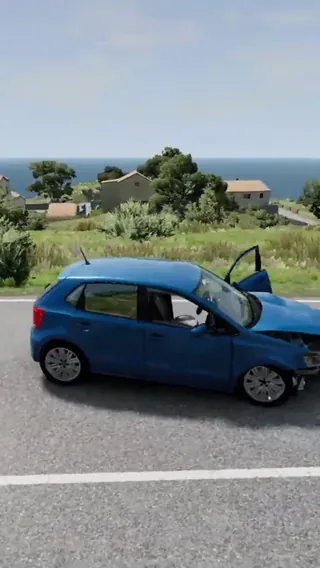 BeamNG Car Crashes & Extreme Physics clip 2