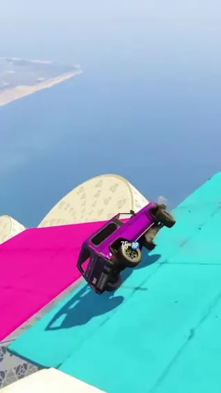 GTA 5 Mega Ramps & Night Weaving clip 6